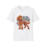 Poodle Love T-Shirt — Cute Red Poodle Graphic Tee for Dog Lovers
