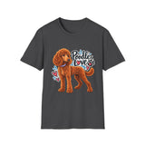 Poodle Love T-Shirt — Cute Red Poodle Graphic Tee for Dog Lovers