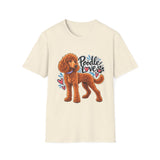 Poodle Love T-Shirt — Cute Red Poodle Graphic Tee for Dog Lovers
